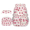 thumbnail image 2 of Miyuadkai Claerance! Backpack C, Strawberry Print Backpack Aesthetic Nylon Rucksack Cute Backpack Set Casual Daypack, 2 of 6