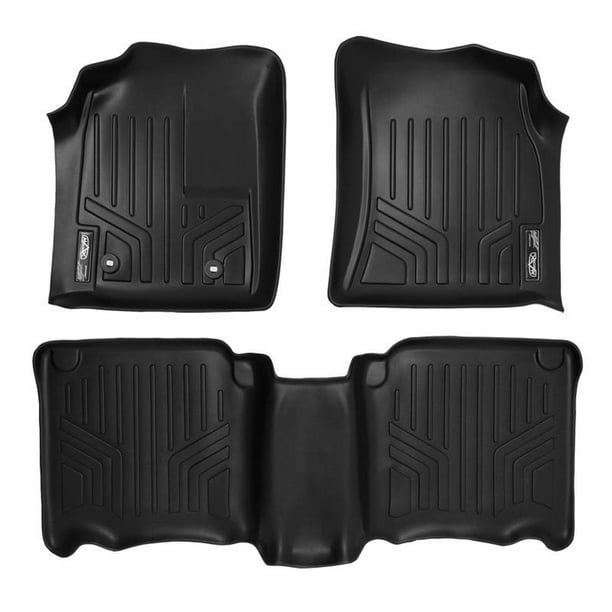 Maxliner 20122014 Toyota Fortuner Floor Mats 2 Row Set Black A0100
