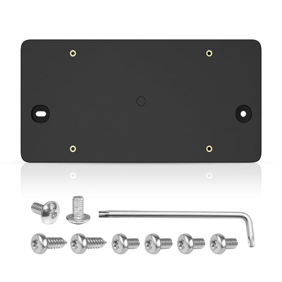 Soporte de matrícula trasera para Audi 2014-2024 A3 A4 A5 A6 A8 Quattro Sportback Allroad S3 S4 S5 S6 RS RS3 RS4 RS5 RS6 S8