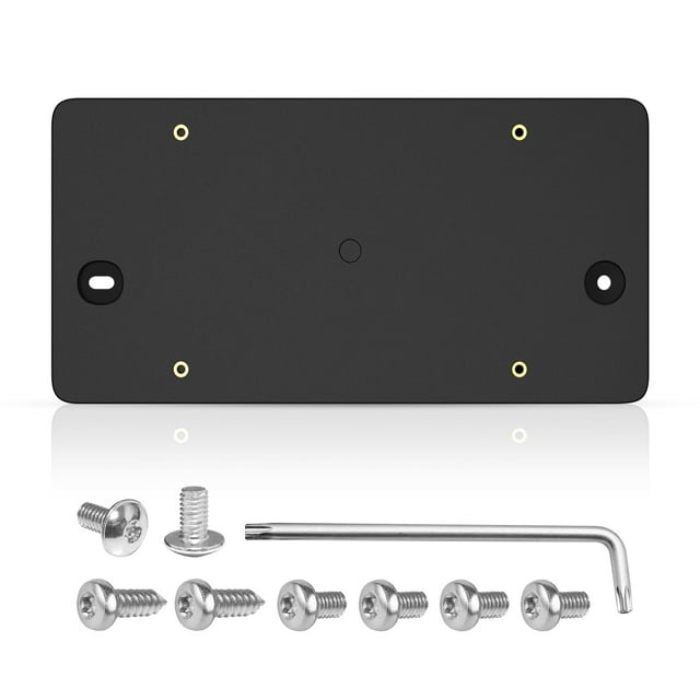 Soporte de matrícula trasera para Audi 2014-2024 A3 A4 A5 A6 A8 Quattro Sportback Allroad S3 S4 S5 S6 RS RS3 RS4 RS5 RS6 S8