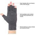 thumbnail image 2 of 1 Pair Arthritis Gloves,Compression for Arthritis Pain Relief Rheumatoid Osteoarthritis and Carpal Tunnel, Premium Compression & Fingerless Gloves for Typing and Daily Work(M), 2 of 7