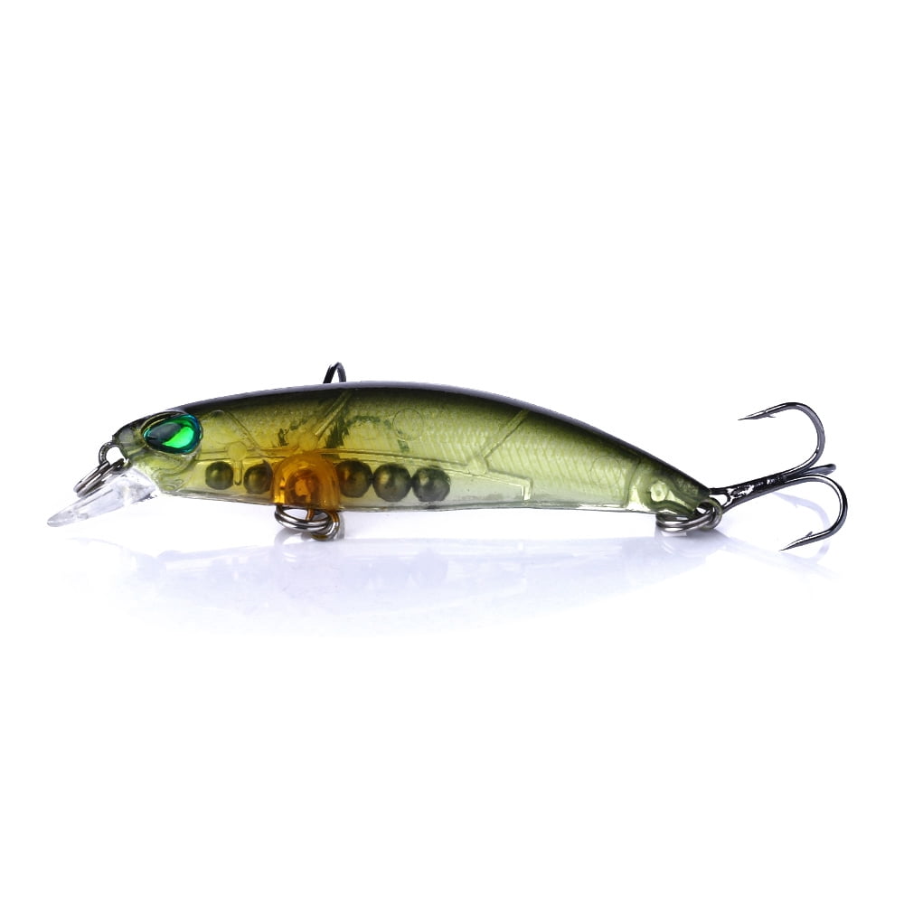 Fishing Deep Diving Fishing Lures Swimbait Large Sinking Minnow Lure Saltwater Jerkbait Lure 5Pcs/kit, 2.76in/0.15oz
