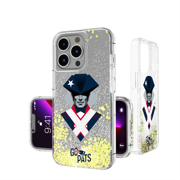 Keyscaper New England Patriots iPhone Glitter Case