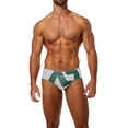 thumbnail image 1 of Men Swim Suit Shorts Short Swim Trunks Men Overall Shorts Men Men's Bathing Suit 4 Way Stretch Mens Shorts Short Surf Men 6in Swim Trunks Men Neon Bathing Suit Men Swim Trunks Long Swim Short Men's, 1 of 4