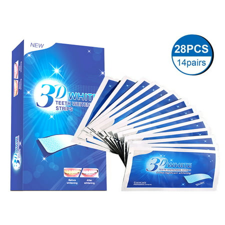 Teeth Whitening Strips, Xpreen Flash Whitestrips Professional Teeth Whitening Kit- Pack of 28- No Need for Powder or