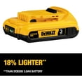 thumbnail image 2 of DEWALT 20V MAX Battery Pack with Charger, Multi, 3-Ah (DCB112), 2 of 5
