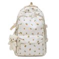 thumbnail image 1 of Floral Backpack For Girls Lightweight Travel Daypack Cute Rucksack Large Capacity School Bag, 1 of 3