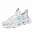 thumbnail image 2 of Men's Running Shoes Lace‑Up Mesh Upper Athletic Sneakers With Hollow‑Out Midsole for Daily Walking and Casual Outdoor Activities, 2 of 8