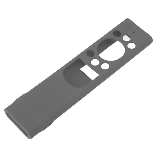 Anti Drop Remote Control Cover, Remote Control Silicone Protective Cover Skin Friendly With Lanyard For Household Grey
