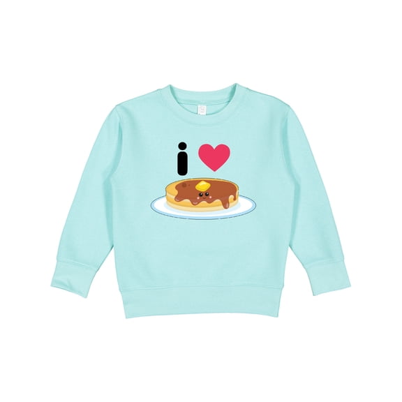 Inktastic I Love Pancakes Toddler Sweatshirt