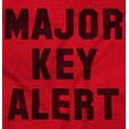 thumbnail image 2 of Major Key Alert Rap Entrepreneur Long Sleeve TShirt Men Women Brisco Brands X, 2 of 6