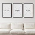 thumbnail image 3 of Neutral Singg Wall Art for Living Room, 3 Piece Modern Canvas Prints Paintings Artwork for Walls-Tan Beige Brown Minimalist Pictures for Living Room Hallway Bedroom Wall Decor, 3 of 6