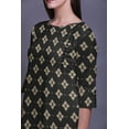 thumbnail image 2 of Moomaya Long Straight&nbsp;Dresses For Women Printed 3/4 Sleeve Indian Clothing, 2 of 6