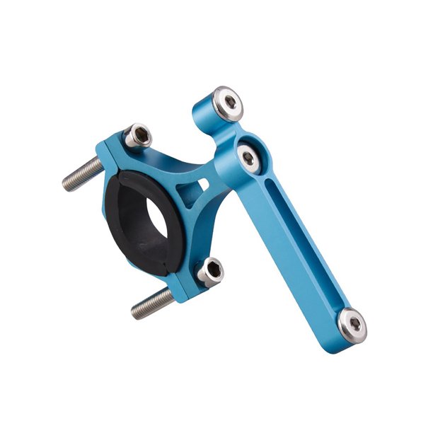 Soidarity Adaptador de soporte para botella de agua de bicicleta, soporte de conversión para bebida de aleación de aluminio, soporte de tija de sillín Ciclismo Azul Soidarity OD024510-02