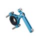 thumbnail image 1 of Soidarity Adaptador de soporte para botella de agua de bicicleta, soporte de conversión para bebida de aleación de aluminio, soporte de tija de sillín Ciclismo Azul Soidarity OD024510-02, 1 of 6