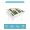 thumbnail image 5 of Green Cactus Full Size Down Alternative Comforter, Lightweight Comforter Quilt Bedding Set with Pillow Shams Watercolor Summer Botanical Beige All Seasons Bed Comforter Duvet Insert 78"x90", 5 of 7
