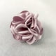 thumbnail image 1 of Zhuge Broche de flor de rosa, horquilla de doble propósito, elegante broche de flores hecho a mano para mujer, vestido, traje, ceremonia, joyería delicada, color morado, 1 of 5