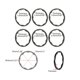 thumbnail image 3 of 6Pcs Bicycles Flywheels Hub Spacers Bicycles Wheel Hub Spacers Bicycles Bottom Bracket Washer Gaskets Easy Installation, 3 of 4