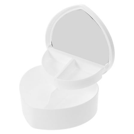 LABSERRON 1Pack Musical Jewelry Box for Girls with Heart Shape 5.3x5.3x2.2in