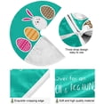 thumbnail image 2 of FMSHPON Easter Tree Skirt Colorful Eggs Bunny Xmas Christmas Tree Skirt Stand Mat for Holiday Party Decoration Indoor Outdoor 36 inches, 2 of 6