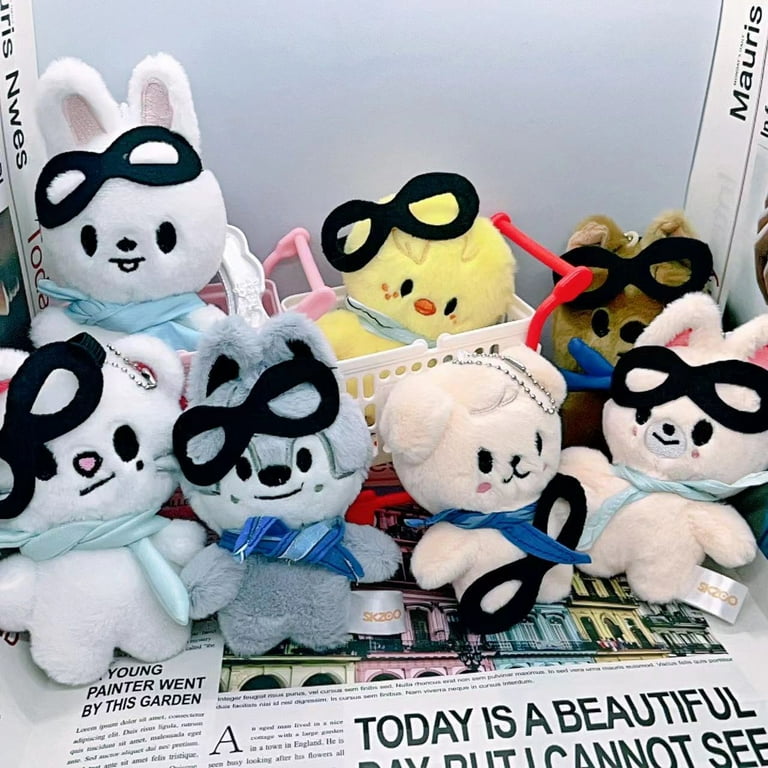 ATE walmart バンチャン フィリックス Kpop Idol Stray Kids Pilot Doll FM Plush Key Ring SKZ Felix