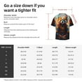 thumbnail image 5 of Pofeuu Prairie Meditating Raccoon Print Mens Casual Short Sleeve Shirts Beach Summer Spread Collar Pocket Tops Men's Casual Short-sleeved Shirt-X-Large, 5 of 5