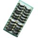 thumbnail image 1 of Fiudx Pestañas Glamorosas, Pestañas Postizas Largas y Rizadas, Pestañas Reutilizables En Tira Completa, Ideales Selfies En Boda, Amantes En La Belleza, Paquete En 10 Pares, Color Negro., 1 of 3