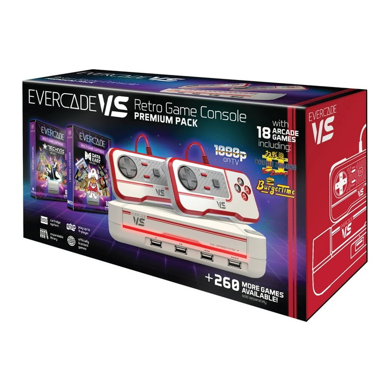 2024年のクリスマス Console Game Retro VS Evercade Premium Walmart.com - Pack 家庭用ゲーム機本体