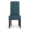 thumbnail image 6 of Simpli Home Cosmopolitan Parson Chair (Set of 2) in Denim Blue, 6 of 11