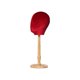 thumbnail image 2 of Cabeza de maniquí con exhibición de sombrero, modelo de cabeza de maniquí, portátil de mesa con Base de madera Base alta roja Yuyangstore Cabeza de maniquí, 2 of 6