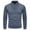 Blue(New), variant on Men's Fashion Faux Two-piece Sweaters Slim Fit Long Sleeve Stand Collar Pullover Casual Sweaters