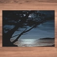 thumbnail image 6 of Ambesonne Landscape Jigsaw Puzzle, Night Tree Silhouette Sea, Heirloom-Quality Fun Activity for Family Durable Cardboard, 1000 pcs, Black and Blue, 6 of 6