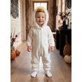 thumbnail image 5 of RUINIXCW Toddler Baby Costume Romper Cute Animal Long Sleeve Hooded Zipper Jumpsuit, 5 of 8