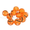 thumbnail image 2 of Halloween Pumpkin Lights Lanterns Battery Powered party decor Pumpkin String Lights LED Lights String, 2 of 8