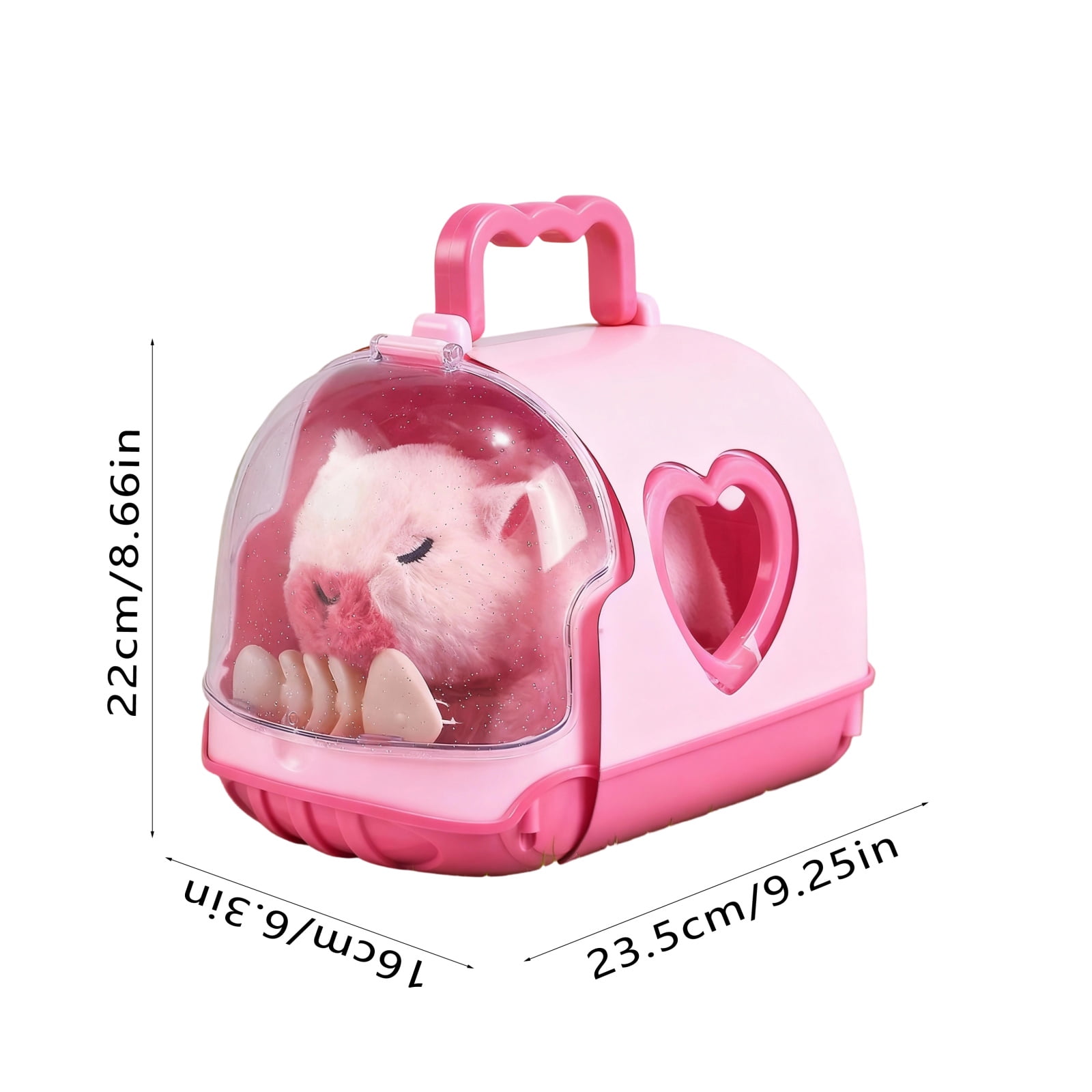 Walking Capybara Toys - 8.66Inch Electronic Capybara Walking and Make Sounds, Storage Cage and Accessories, Perfect Christmas Halloween Birthday Gifts