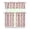 Apple, variant on 3 PCS Pineapple Kitchen Curtains Set with Valance - Tropical Hawaiian Fruit Print Semi-Sheer Tier Curtains for Farmhouse Windows