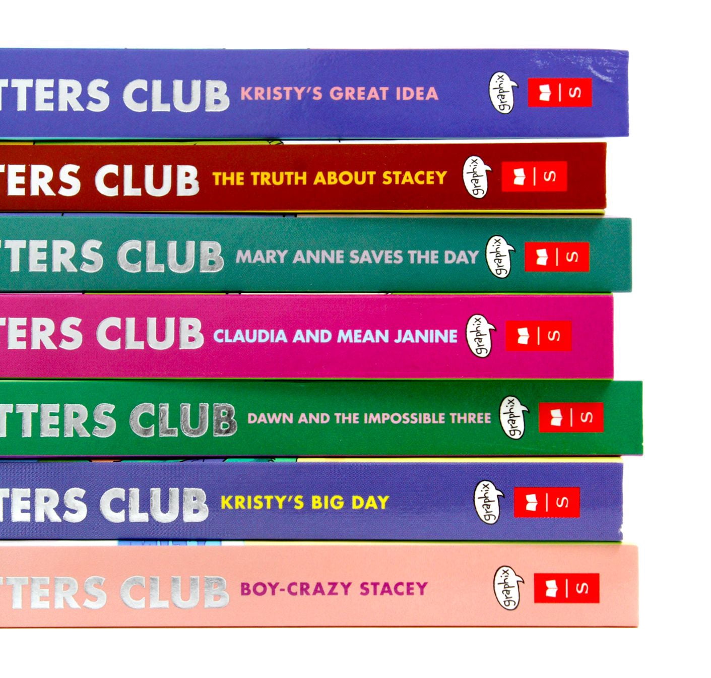 The Baby-Sitters Club #1-7 Graphic Novel Box Set (Hardcover
