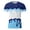 Blue@GC@, variant on CONZONE Men's Tshirts Short Sleeve T-Shirts for Men Casual Ice Cream Graphic Crew Neck Lightweight Tees Cozy Summer Tops