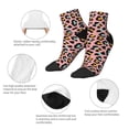 thumbnail image 3 of Uemuo Leopard Printed Crew Socks, Moisture-Wicking Socks, Athletic Socks for Men Breathable Cushion Socks Casual Sport Socks for Running Traveling, 3 of 6