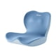 thumbnail image 5 of Cojín de asiento de espuma viscoelástica, respaldo portátil, almohada de apoyo para la espalda multiusos, almohada de apoyo lumbar para silla de Azul, 5 of 8