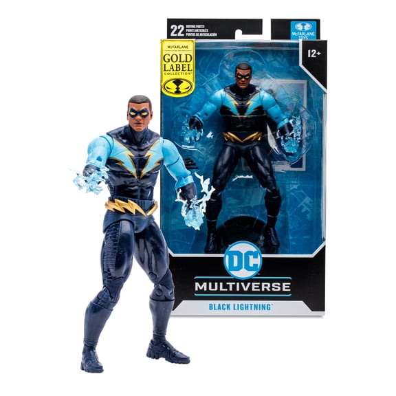Dc Multiverse - 7in Action Figure - Black Lightning - Gold Label - McFarlane Toys