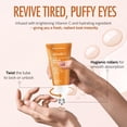 thumbnail image 6 of Refined Radiance Vitamin C Eye Roller – Dermatologist Tested, Anti-Aging, Korean Skin Care – Fades Dark Circles, Boosts Collagen, Smooths Fine Lines – Clean Beauty Formula – 1.0 FL. Oz, 6 of 7