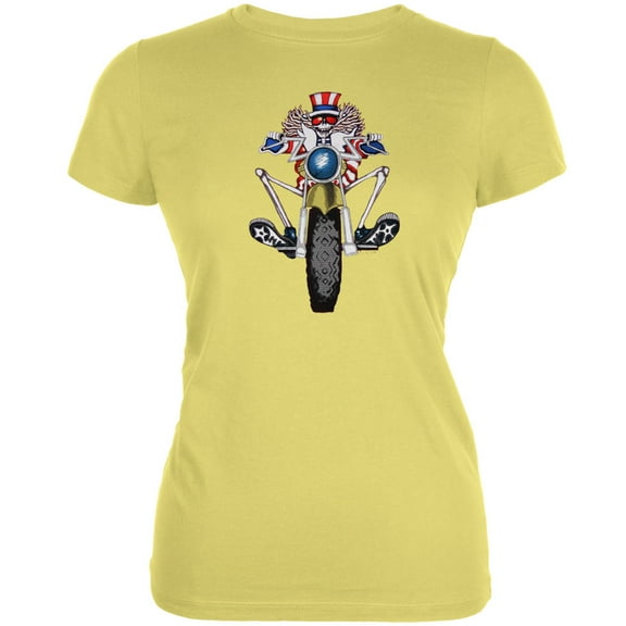 Grateful Dead Women's Juniors Psycle Sam Short Sleeve T Shirt