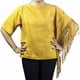 thumbnail image 1 of Blusa Rebozo Lisa Amarillo ANGELOZANO  Blusa Lisa de Rebozo Amarilla, 1 of 4