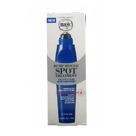 Magic Shave Bump Rescue Spot Treatment, 0.33 oz + Schick Slim Twin ST for Sensitive (Best Treatment For Sensitive Skin)