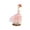Pink, variant on Red Goose Outfit For Porch Goose Decor 23 Inch Outdoor Goose Statue Costume With Hat Set 1Pc Garden Patio Decoration For Lawn Goose Polyester Material 0.18Lb