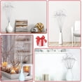 thumbnail image 6 of Triani 30Pieces Silver Artificial Glitter Curly Ornaments 27.6" Long Artificial Curly Twigs Christmas Branches Vase Filler for Craft Vases Home Garden Decoration, 6 of 7