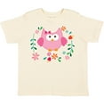 thumbnail image 3 of Inktastic Owl for Girls Girls Toddler T-Shirt, 3 of 5