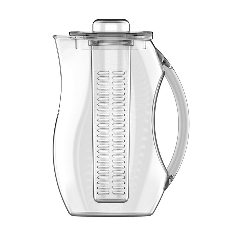  Prodyne Fruit Infusion Flavor Pitcher, Clear, 93 oz. : Home &  Kitchen