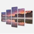 thumbnail image 2 of Lac Tranquille Reflétant le Ciel - Impression sur Toile Paysage, 2 of 3